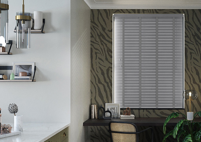 Ecowood Deluxe, Linear Twin Grey - Venetian Blind - Image 6